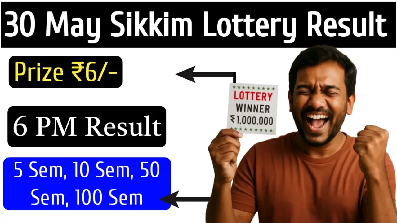 Sikkim Lottery Result